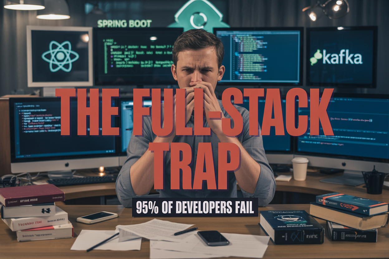 The Hidden Full-Stack Trap That’s Crushing 95% of Developers (React & Spring Boot Secrets Exposed)